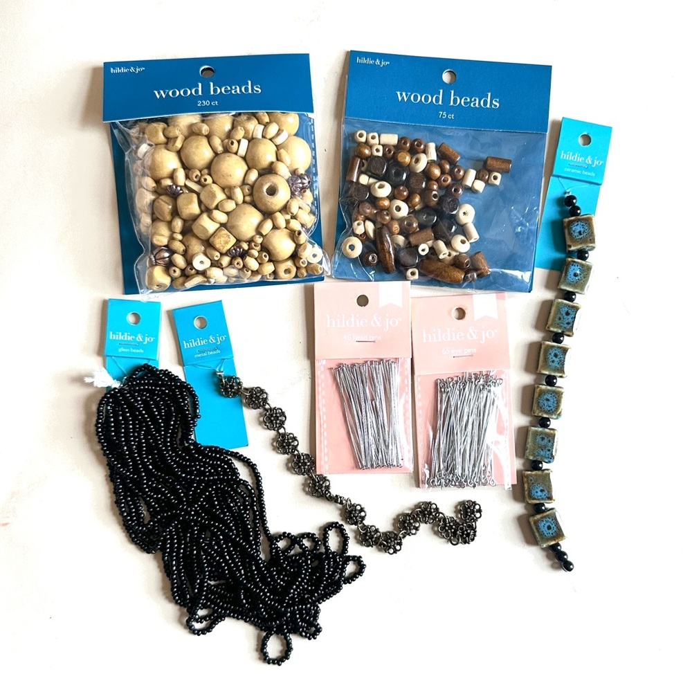 NEW NOS Hildie & Joe assorted jewelry making supplies lot of 7 items